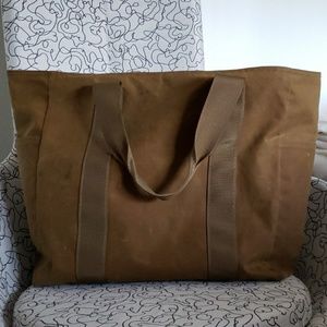 Filson Canvas Tin Cloth Grab-n-Go Tote, Large